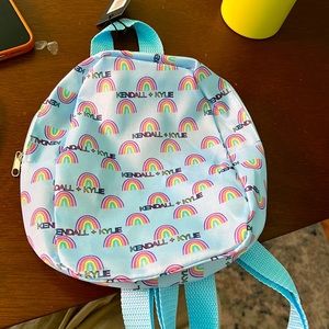 Kendall + Kylie mini rainbow backpack